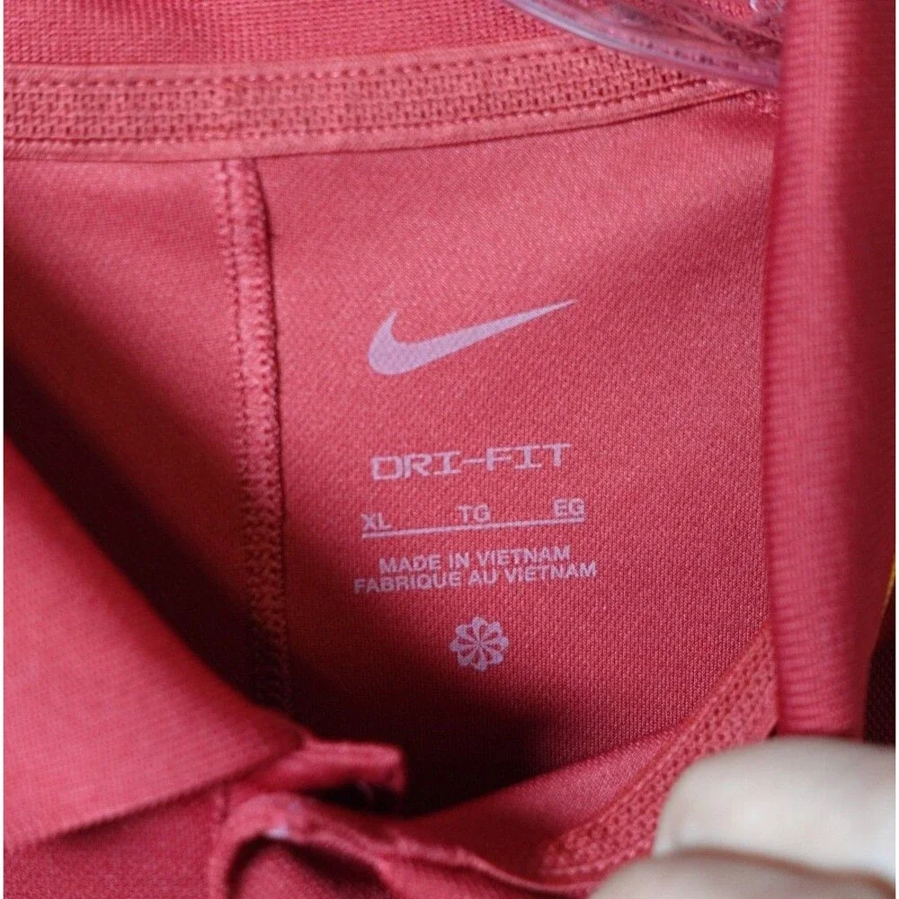 Nike Dri-Fit USC SC Trojans Performance Golf Polo Shirt Men's XL